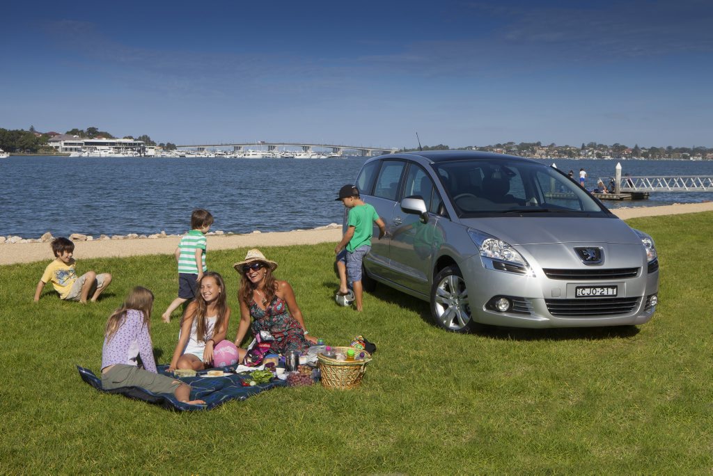 The Peugeot 5008. The Peugeot 5008.